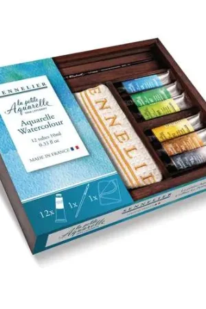 Set pinceaux et peinture La Petite Aquarelle Sennelier Offre Du Jour