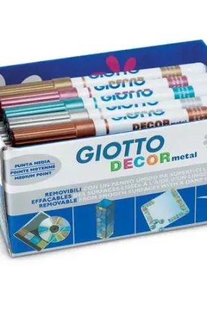 Dernière Chance Etui de 24 feutres Giotto Metal