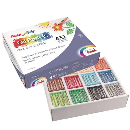 Coffrets de 432 pastels à l’huile PentelØ 8mm Soldes