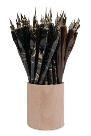 Lot de 36 plumes coeur de lion Quantité Limitée