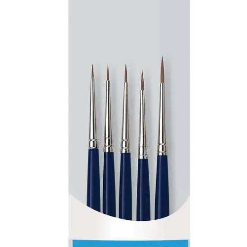 Vente Directe Set de 5 pinceaux martre rouge, série 5257 Da Vinci