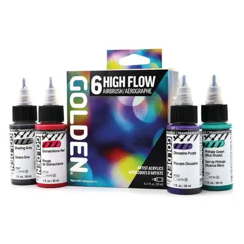 Set High Flow Aérographie Golden Paiement Sécurisé