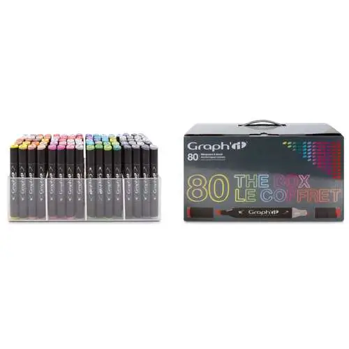 Acheter Direct Coffret de 80 marqueurs Graph'it®