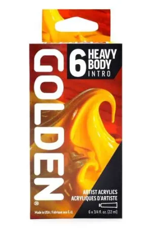 Coffrets Heavy Body 6 couleurs Golden Certifié