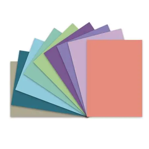Assortiment de 45 feuilles de papier Ursus couleurs vives - 300g/m² Meilleur Choix