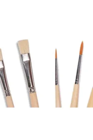 Bon Plan Lot de 5 pinceaux Jax School
