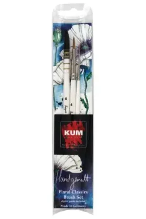 Set de 3 pinceaux Floral Classics Kum Meilleure Vente