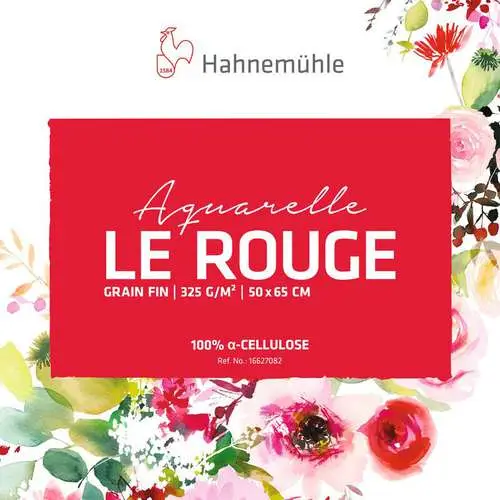 Papier Moulin du coq - Le Rouge - 325g/m² Expédié Aujourd'hui