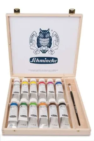 Coffret bois Akademie Acryl Color Certifié