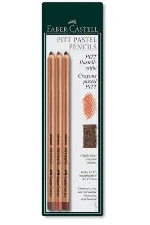 Expédié Aujourd'hui Lot de 3 crayons Pitt Faber Castell