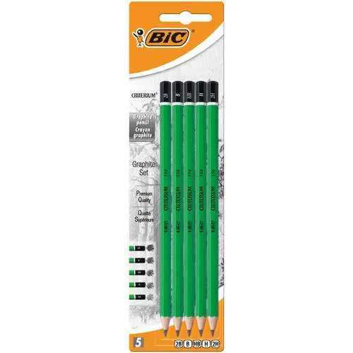 Bon Plan Etui de 5 crayons Critérium Bic