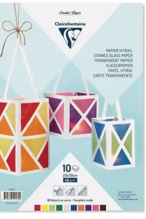 Papier Vitrail Solde