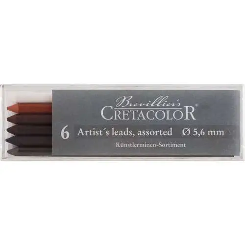 Assortiment de 6 mines pour artistes Cretacolor Bon Marché