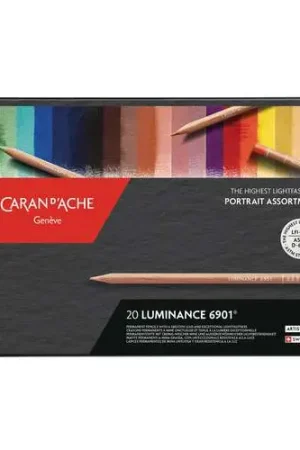 Coffrets de crayons Luminance 6901 Caran d'Ache Pas Cher