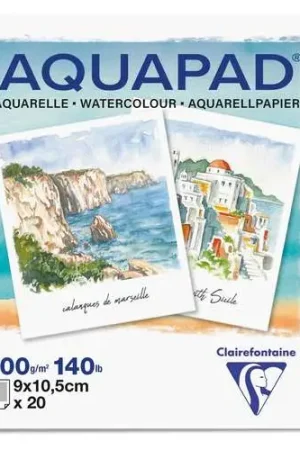 Bloc voyage aquarelle Aquapad Clairefontaine Promotion