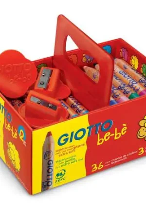 Prix Cassé Coffret de 36 crayons de couleur Maxi Giotto