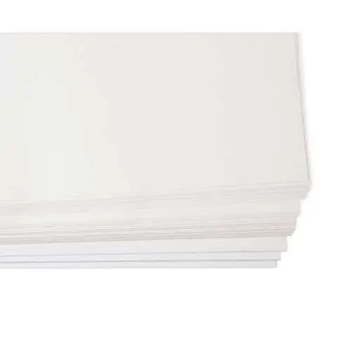 Authentique 50 Feuilles papier édition d'art blanc naturel
