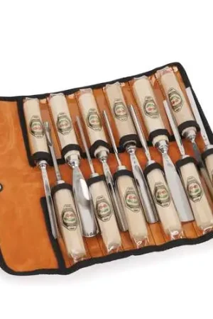 Vente Flash Assortiment de 12 outils pour la sculpture sur bois Kirschen