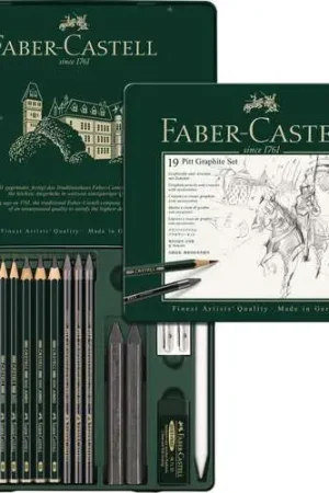 Coffret Pitt Graphite Faber Castell Paiement Sécurisé