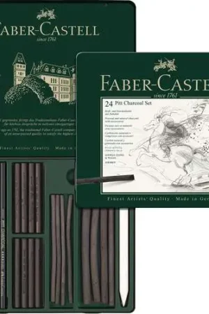 Must-Have Coffret de fusains Pitt de Faber Castell