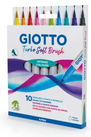 Set de 10 feutres turbo Brush Giotto Top Vente