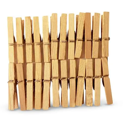 Offre Du Jour Lot de 24 pinces à linge de DTM