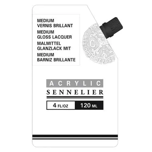 Médium et vernis brillant Sennelier Satisfait Ou Remboursé