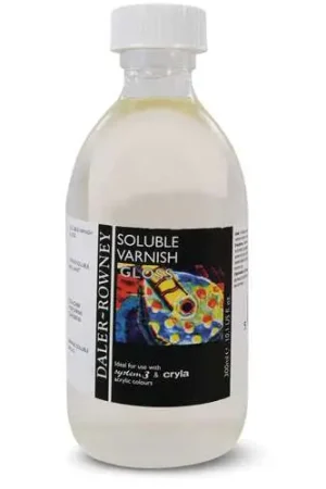Vernis brillant soluble Daler Rowney Super Prix