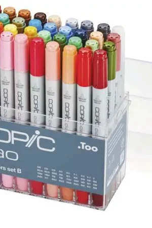 Set B de 36 marqueurs COPIC Ciao Pas Cher