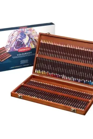 Solde Coffrets en bois de 72 crayons Derwent