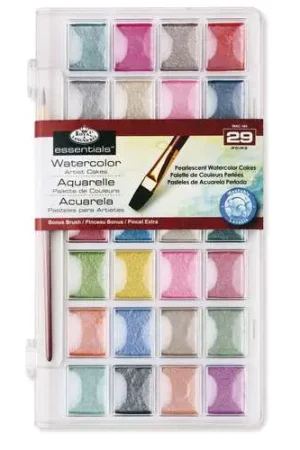 Coffret de 28 pastilles aquarelles Royal Langnickel Satisfait Ou Remboursé