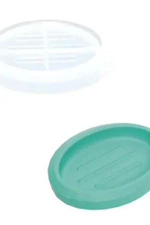 Moule en silicone pour porte-savon, ovale Paiement Sécurisé