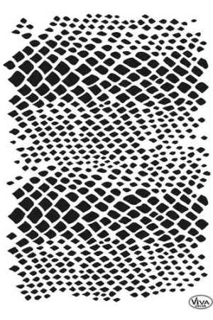 Pochoir universel peau de serpent Viva Decor Nouvelle Collection