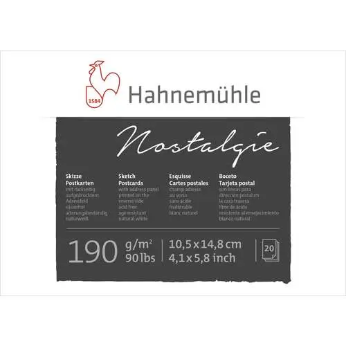 Bloc carte postale esquisse Hahnemühle Meilleur Choix