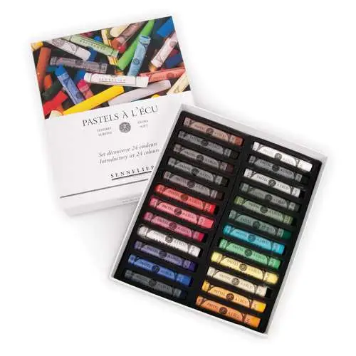 Coffrets de 24 pastels à l’Ecu - Introduction Offre Limitée
