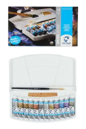Coffret 12 aquarelles Van Gogh Royal Talens Retour Gratuit