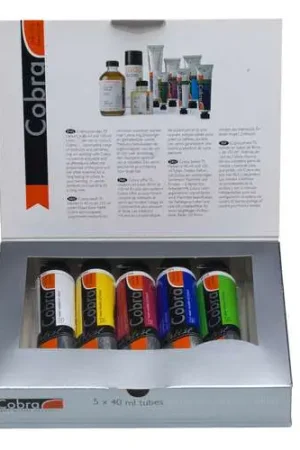 Coffret initiation huile Cobra Royal Talens Populaire