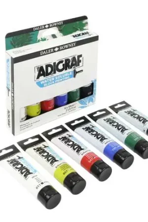 Set encre linogravure Adigraf Daler Rowney Produit De Marque