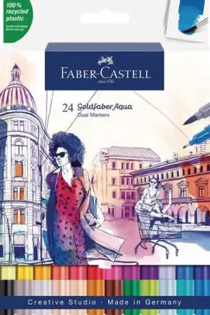 Offre Limitée Sets de 24 feutres Goldfaber Aqua Faber-Castell