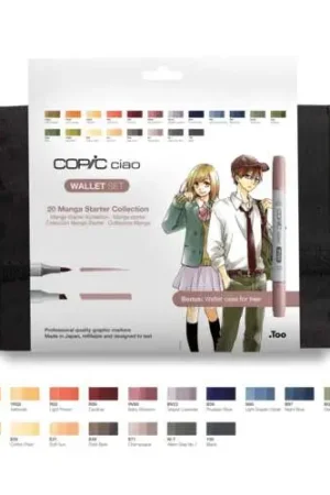 Top Vente Trousse de 20 marqueurs Copic Ciao
