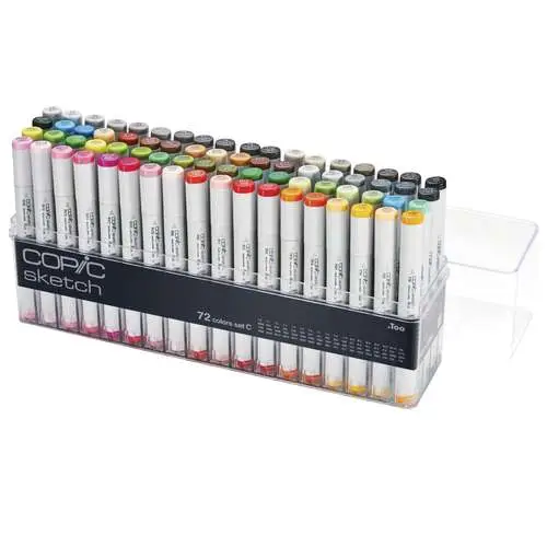 Prix Choc Assortiment de 72 marqueurs Set C Copic Sketch