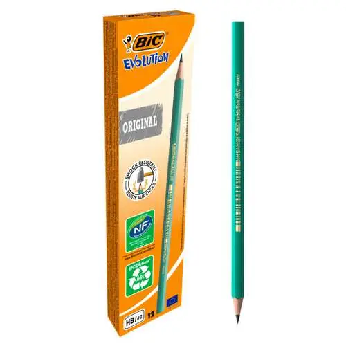 Crayons graphites Bic® Ecolutions Evolution™ Marque
