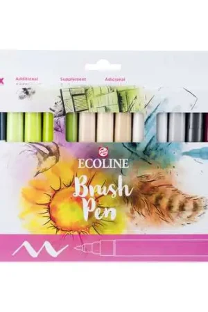 Affaire À Saisir Coffret additionnel de 30 Brush Pen Ecoline