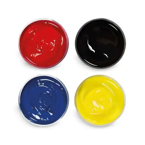 Usine Directe Set de 4 encres sérigraphie Speedball