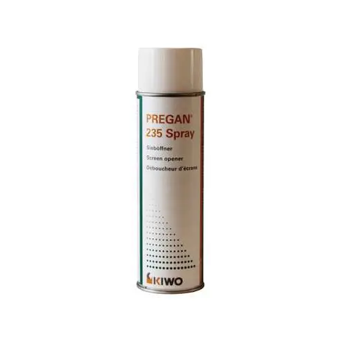 Pregan 235 S Aérosol nettoyant encre pour sérigraphie Meilleure Vente