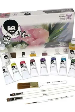 Set de peinture fleurs Bob Ross Achetez Aujourd'hui