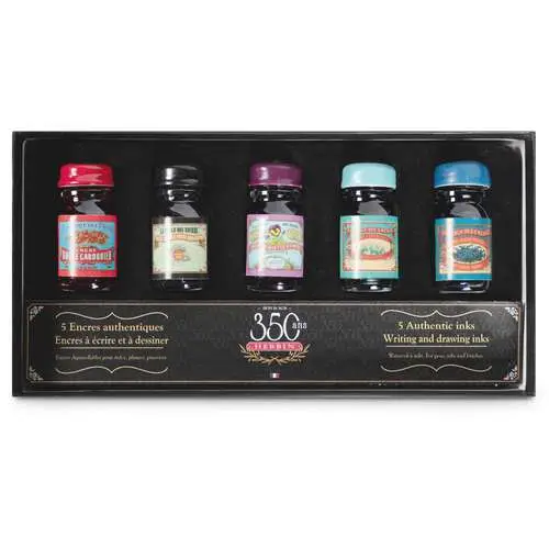 Coffret encre spéciale 350 ans Jacques Herbin Soldes