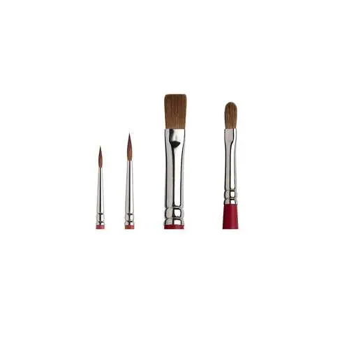 Haute Qualité Set de 4 pinceaux Léonard Martre Pure, série 2160