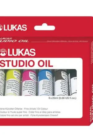 Offre Du Jour Coffret de 6 couleurs Lukas Studio initiation