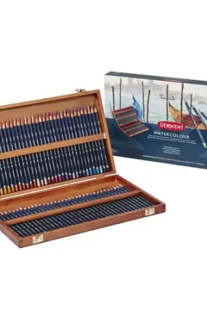 Expédition Rapide Coffret en bois de crayons aquarellables Watercolour (mine 3,4 mm)